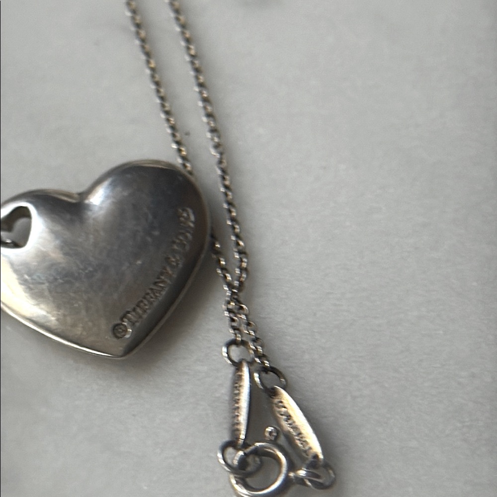 Tiffany & Co. Silver Heart Necklace